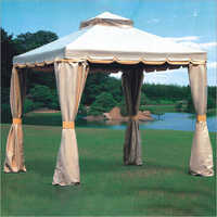 Broun Metal Garden Gazebo