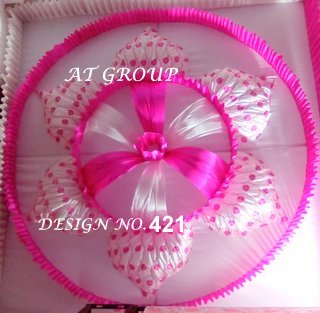 Pink themed High ceiling tent