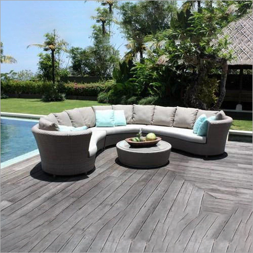 Wicker Outdoor Cane Sofa