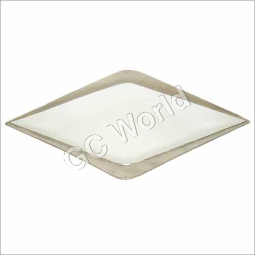 Metal Oval Rhombus Dish