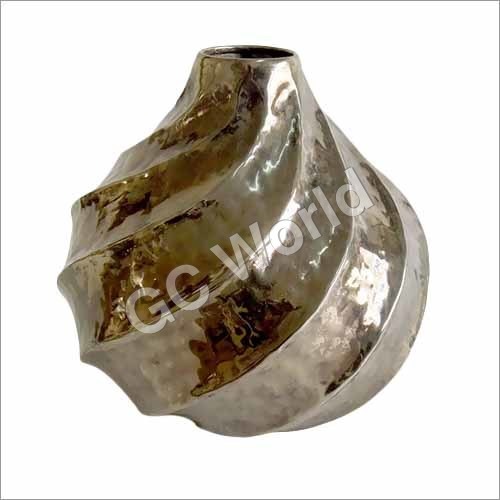 Metal Hammered Aluminum Sheet Vases