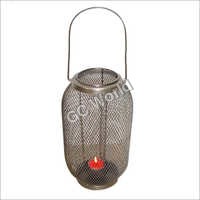 Metal Iron Glass Lantern