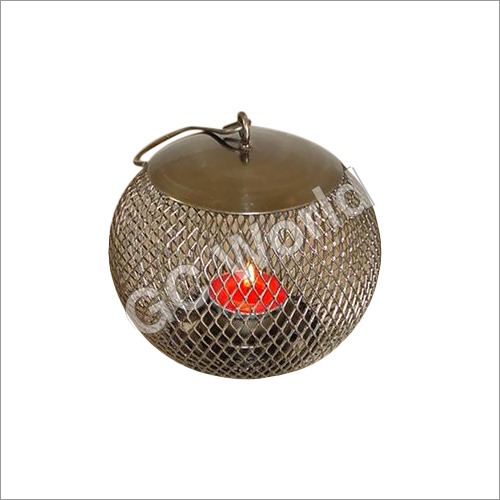 Metal Glass Lantern