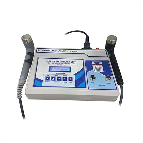 1 And 3 MHZ Ultrasonic Therapy Unit