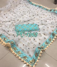 Printed Banglori Silk Saree