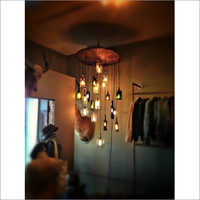 Bottle Pendant Cable Hanging System Light