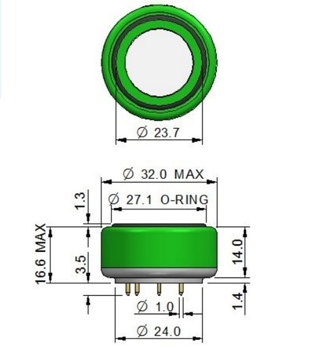 Sulphur Dioxide Sensor 7 Series