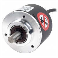Black And Silver Autonics Rotary Encoder