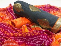 New Chanderi Cotton Dress Material