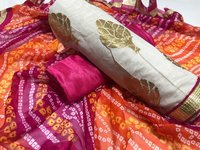 New Chanderi Cotton Dress Material