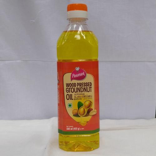 Pasumark Cold Pressed Groundnut Oil 500 ml Pet Bottle