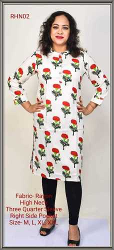 Designer Printed Kurti