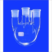 Four Neck Bottom Outlet Spherical Vessels