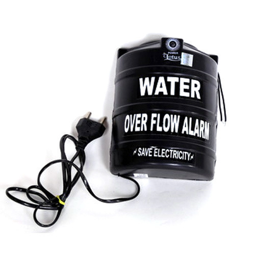 Water Overflow Alarm Bell - 16.3x13.3x6.9 inches, Black | 381g Weight, Reliable Alert Mechanism for Water Overflow Detection