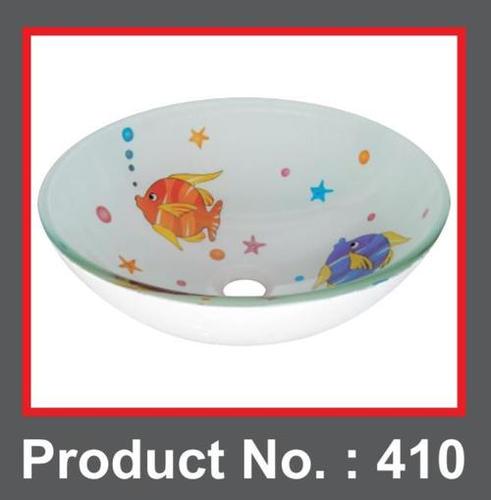 White Glass Bowl