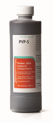 Plastic Schulke Microshield Pvp-S Povidone-Iodine Antiseptic Solution