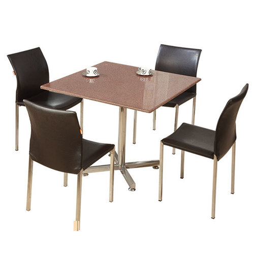 Stainless Steel Table - Modern Indian Design, 1-Year Warranty, Elegant Appeal
