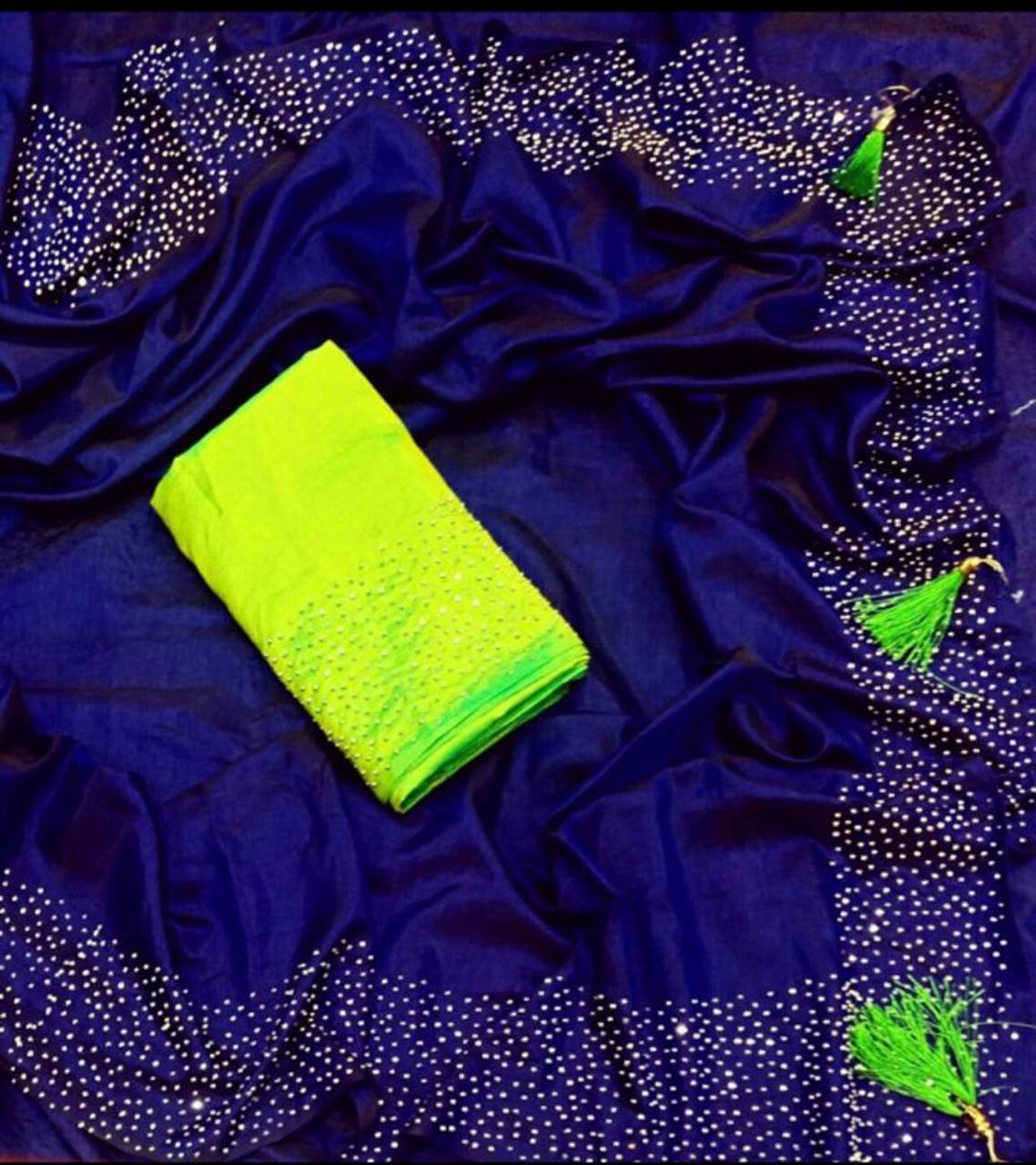 Sana Silk Saree With Pearls