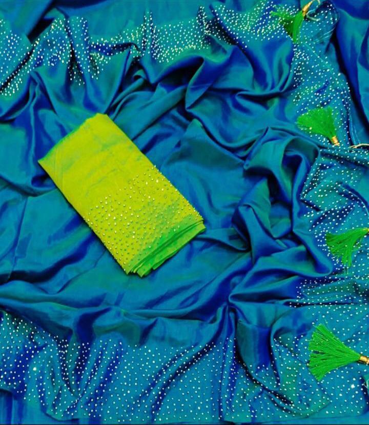 Sana Silk Saree With Pearls
