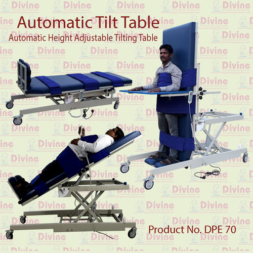 Automatic Height Adjustable Tilting Table Age Group: Adults