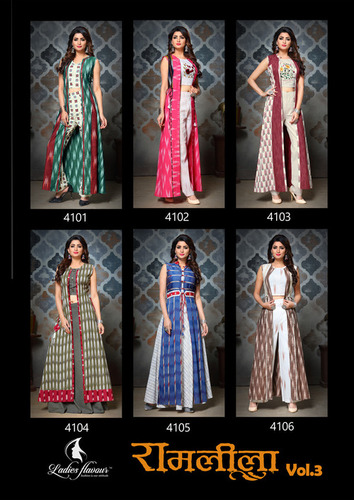 Mix Designer Party Wear Kurti