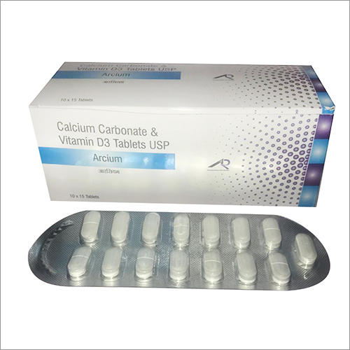 Calcium Carbonate Vitamin D3 Tablets USP