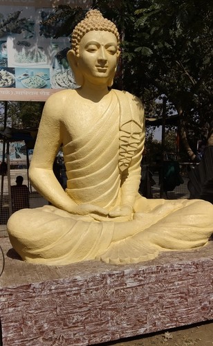Buddha Fiber Statue for Temple