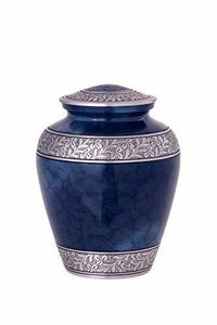 Wings Of Freedom Cremation Urn - Premium Quality Aluminum, 10.5 Inches Tall, Stunning Blue Finish, Elegant Hand-crafted Design To Honor Cherished Memories