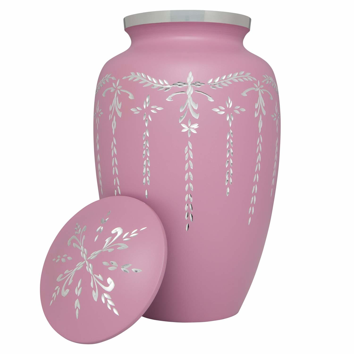 Aluminium Cremation Urn For Ashes / Funeral Urn