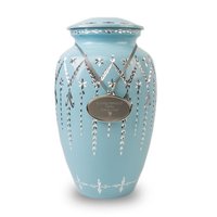 Aluminium Cremation Urn For Ashes / Funeral Urn