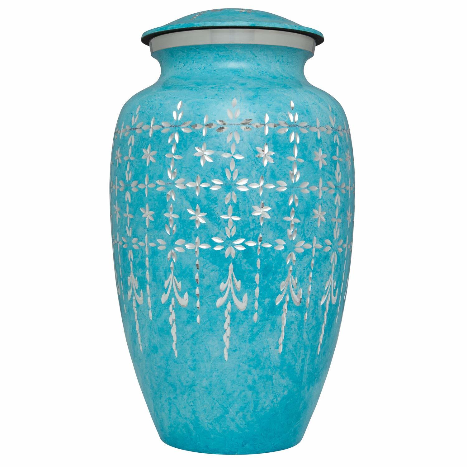 Aluminium Cremation Urn For Ashes / Funeral Urn