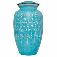 Aluminium Cremation Urn For Ashes / Funeral Urn