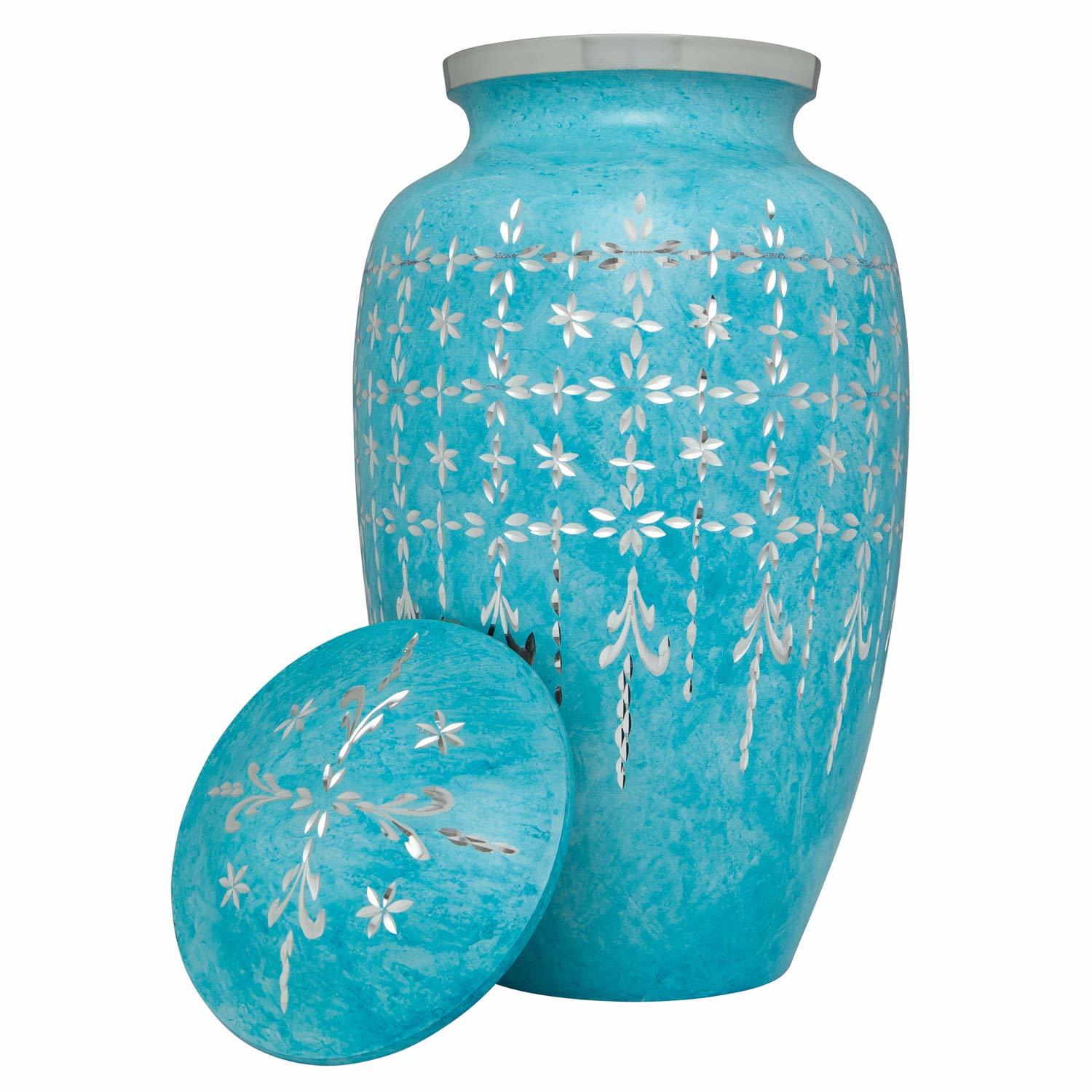 Aluminium Cremation Urn For Ashes / Funeral Urn