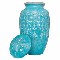 Aluminium Cremation Urn For Ashes / Funeral Urn