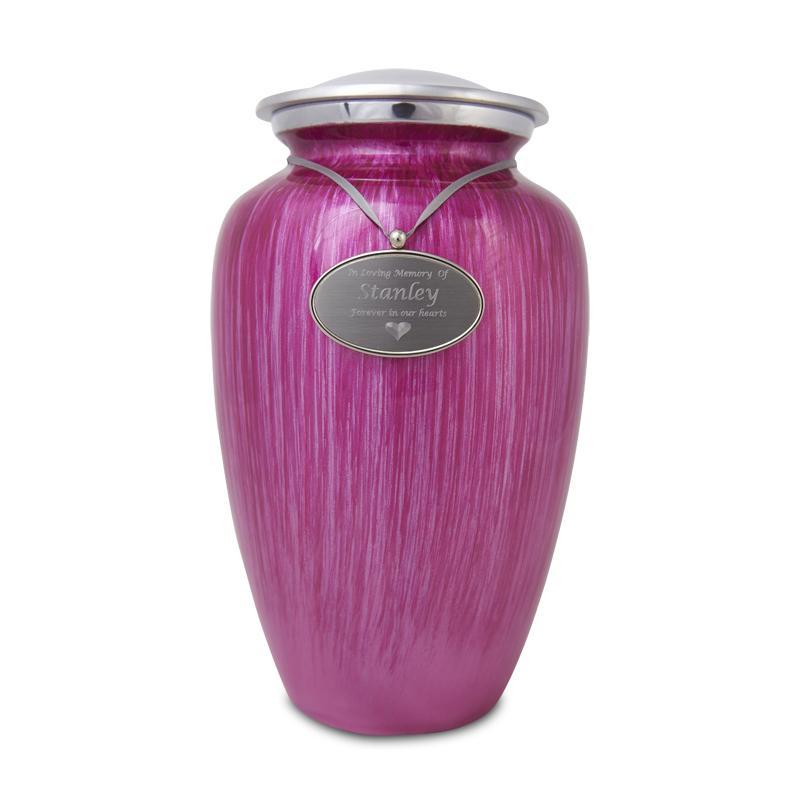 White Aluminium Funeral Urn By Brassworld India