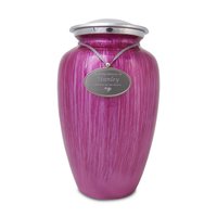 White Aluminium Funeral Urn By Brassworld India
