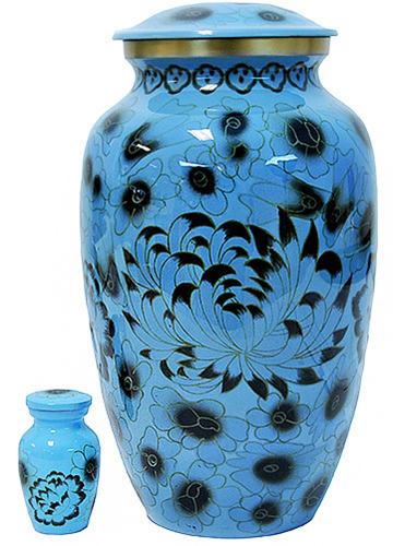 Aluminium Urn for Human Ashes