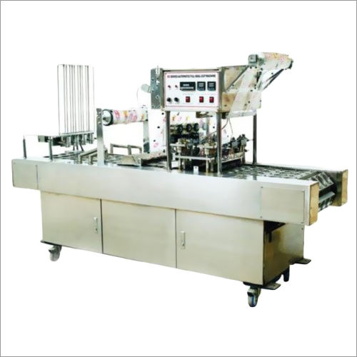 4 Line Automatic Cup Glass Filling Sealing Machine 