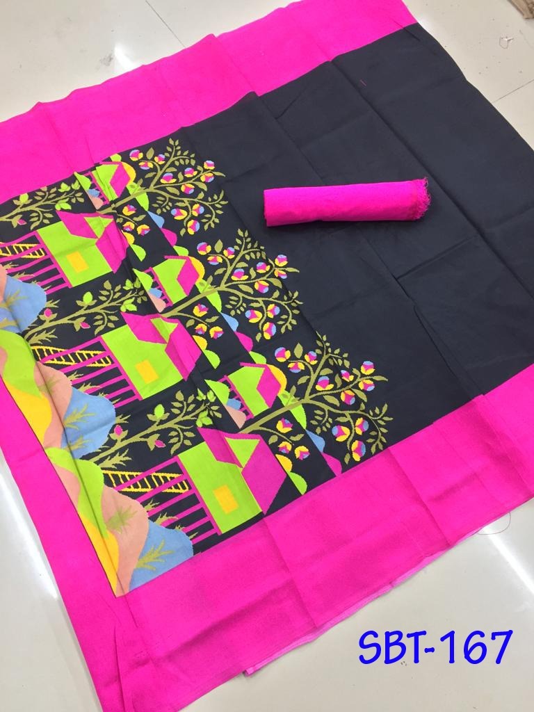 Printed Art Silk Saree