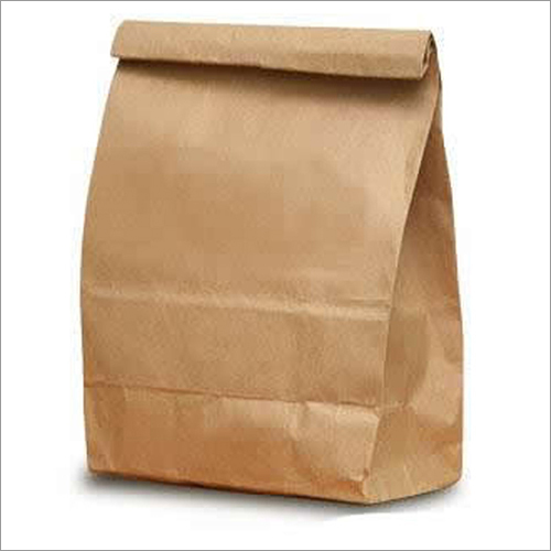 Open Top Brown Paper Bag