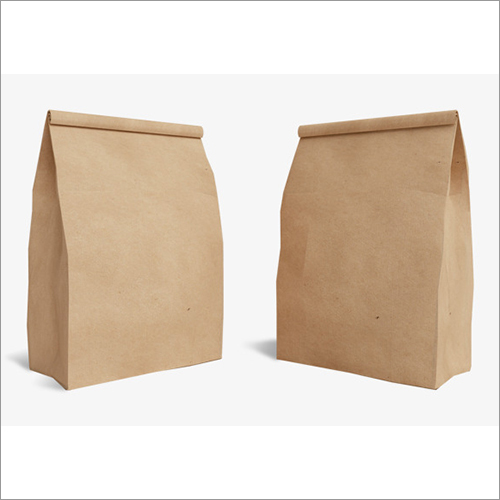 Kraft Paper Carry Bag - Kraft Paper, Variable Dimensions, Brown | Durable, Eco-Friendly, Versatile, Robust Base, Elegant