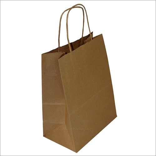 Brown Paper Shopping Bag