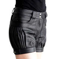 Ladies Leather Shorts