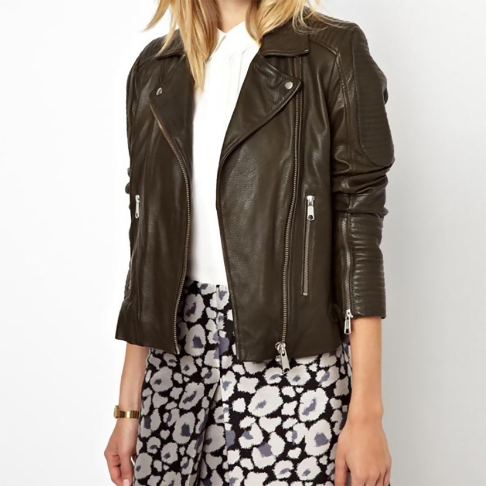 Ladies Leather Jacket