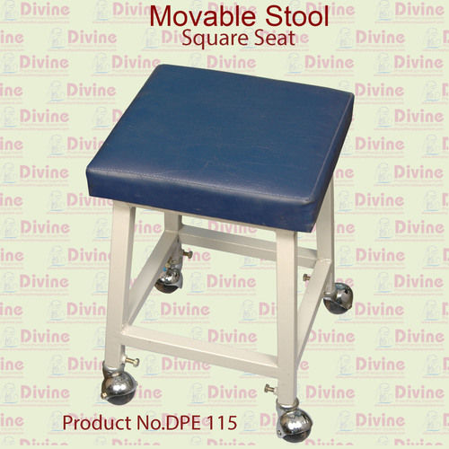 Movable Stool With Square Cushion Seat Age Group: Women