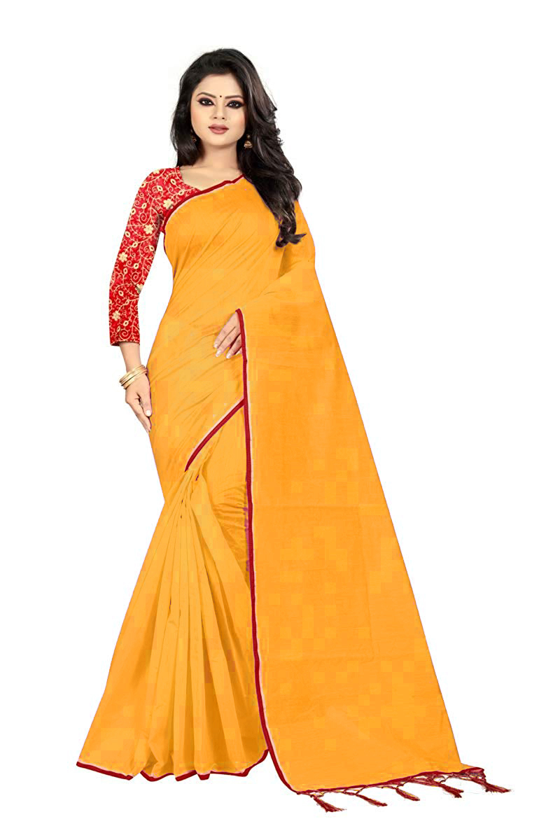 Doriya cotton saree