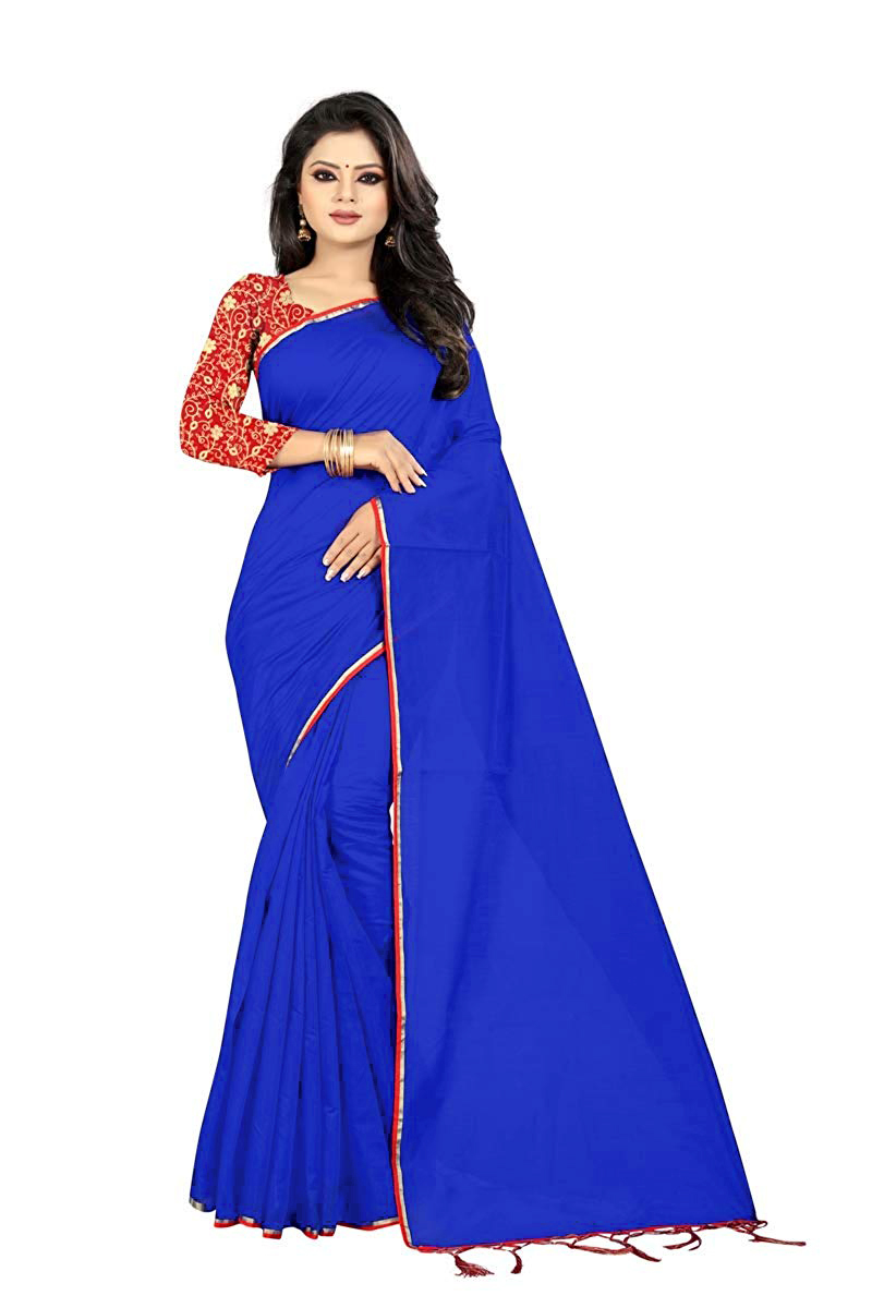 Doriya cotton saree
