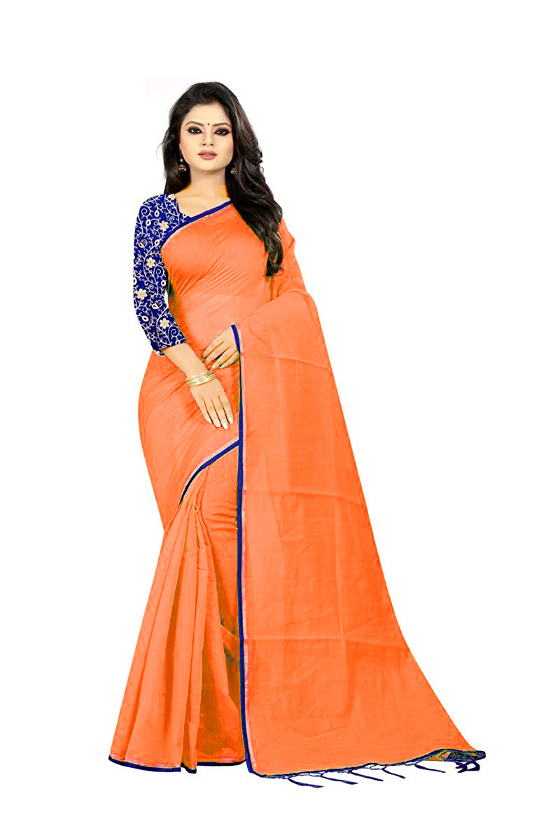 Doriya cotton saree
