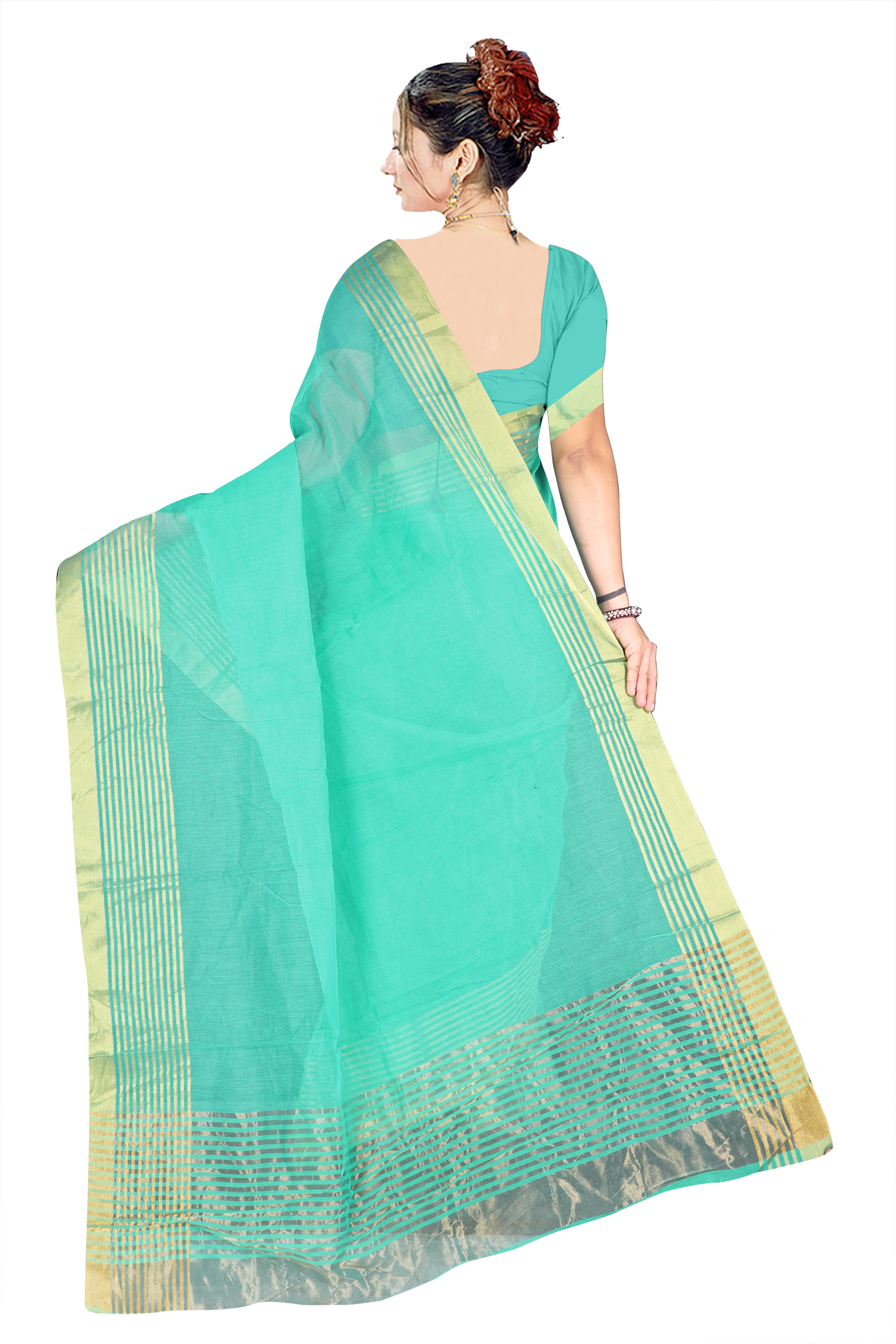 New Printed Super Net Saree