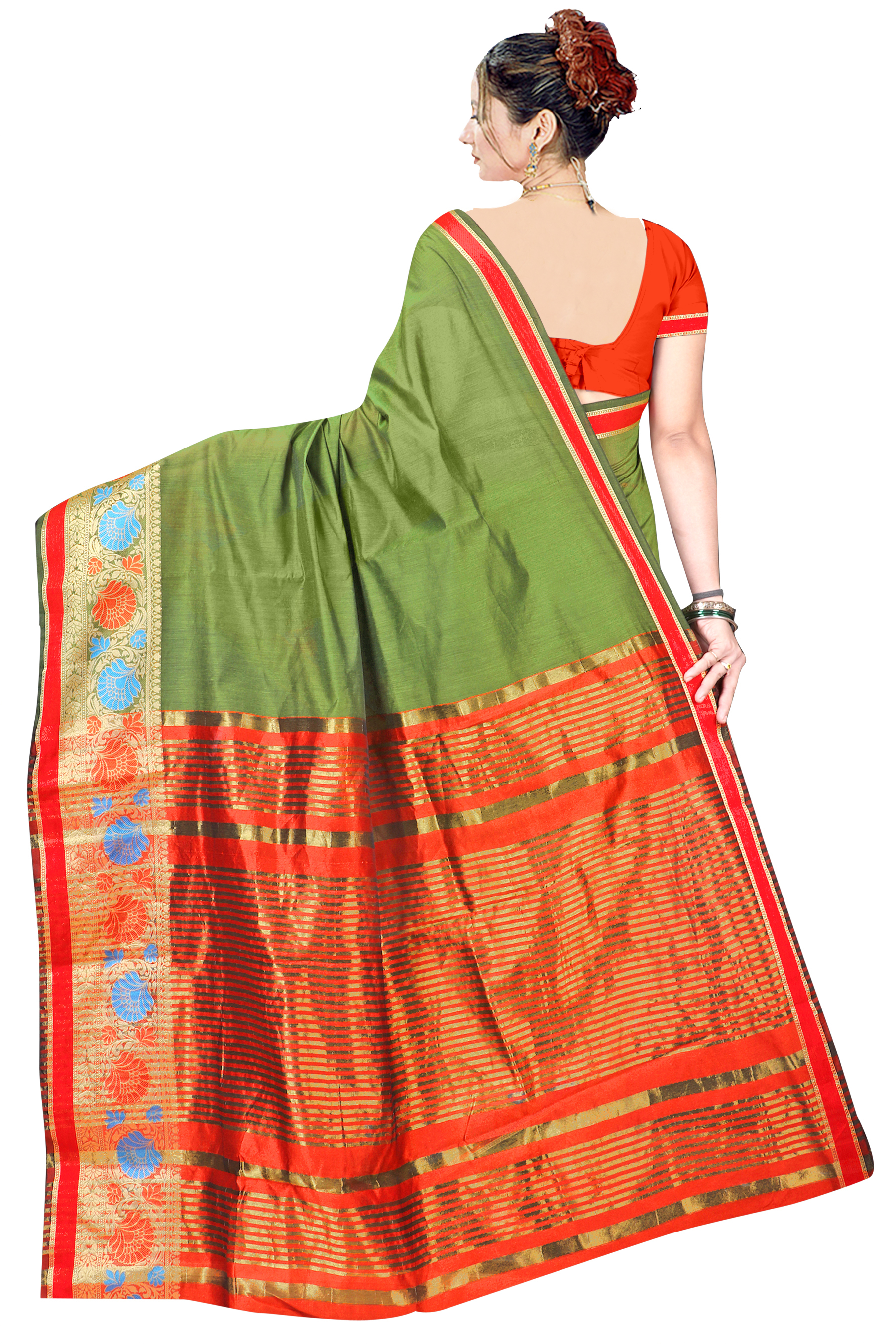 Pure Cotton Silk Saree